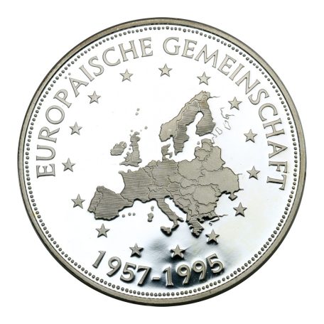 Európai Unió Németország színezüst emlékérem 2001 PP