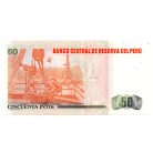 Peru 50 Intis Bankjegy 1987 P131b UNC