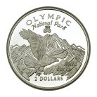 Cook-szigetek 2 Dollár 1996 Bald Eagle 10g Ag500