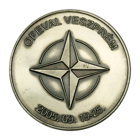 NATO Harcászati Ellenőrzés OPEVAL Veszprém 2005 emlékérem