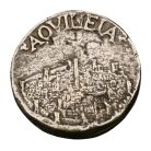 Olasz reneszánsz érem Attila a hunok királya 16-17. század H4