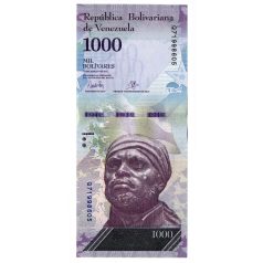 Venezuela 1000 Bolivar Bankjegy 2017 P95b