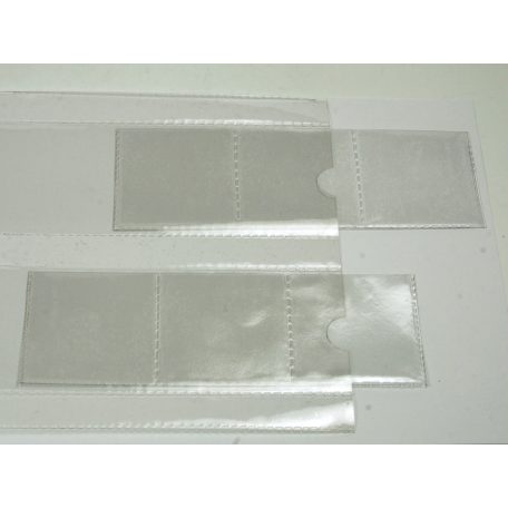 Pótlap a fekete színű érmetároló albumhoz