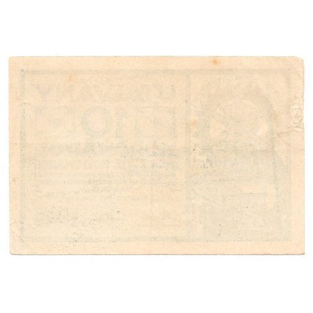 Ganz -Törzsgyár 10 Korona utalvány 1919