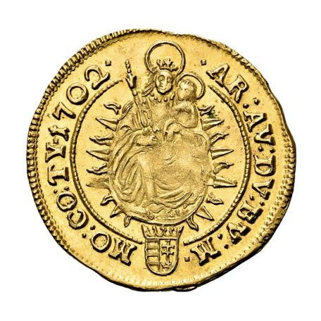 I. Lipót Dukát 1702 K-B