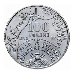   Hazai Első Takarékpénztár 100 Forint 1990 BU Fáy András