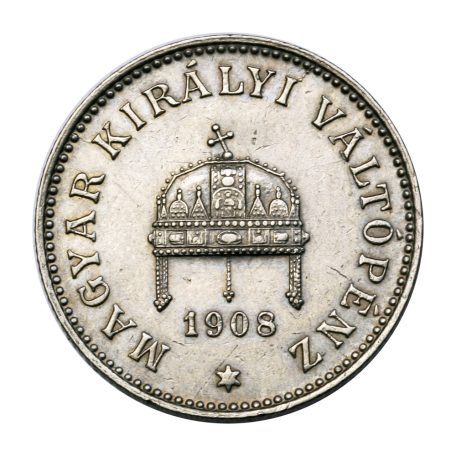 Ferenc József 20 Fillér 1908 K-B