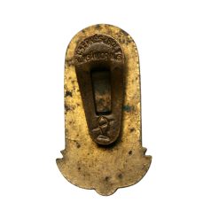   Tornász Világbajnokság Budapest bronz gomblyukjelvény 1934