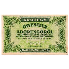 50000 Adópengő 1946 P50B gVF
