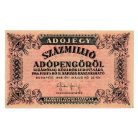 100 Millió Adópengő 1946 P55A EF