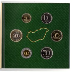   Magyarország Pénzérméi Forgalmi sor 2012 PP Feliratok a magyar pénzérméken