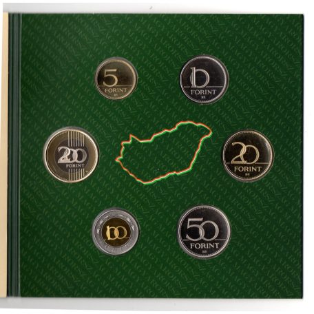 Magyarország Pénzérméi Forgalmi sor 2012 PP Feliratok a magyar pénzérméken