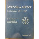 Svéd érme gyűjtői album 1 Öre 1874-1907 benne 5db érme