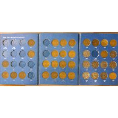   Svéd érme gyűjtői album 5 Öre 1909-1950 benne 35db érme