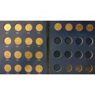 Svéd érme gyűjtői album 50 Öre 1952-1973 benne 20db érme