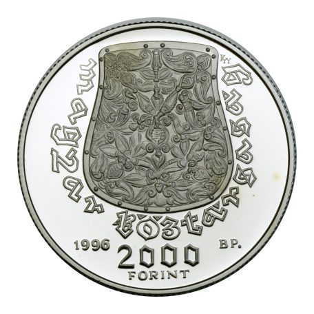 Honfoglalás 2000 Forint 1996 PP, 1100 éves évforduló