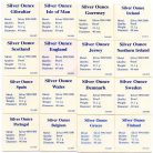 16 db Good Morning Europe 1 unciás színezüst emlékérem-sor