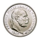 Ferenc József Koronázási 100 Korona 1907 K-B ezüst UV
