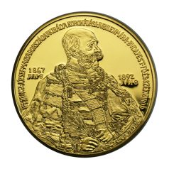   Magyar Aranyóriások Ferenc József Koronázási emlékérem 1892 UV