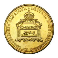   Magyar Aranyóriások Mária Terézia a Szent Jobb emlékérem 1771 UV