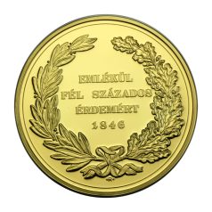   Magyar Aranyóriások sorozat József nádor érdemérem 1846 UV