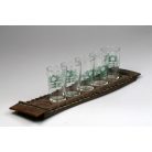 Pohárkészlet tálcával