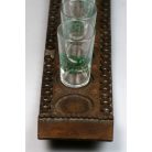 Pohárkészlet tálcával