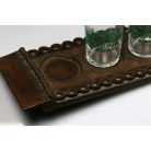 Pohárkészlet tálcával