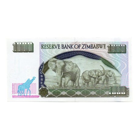 Zimbabwe 1000 Dollár Bankjegy 2003 P12b UNC