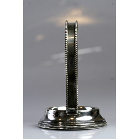 Ezüst füles kis tárgy, esküvői gyűrű hordozó 77,73g Ag800