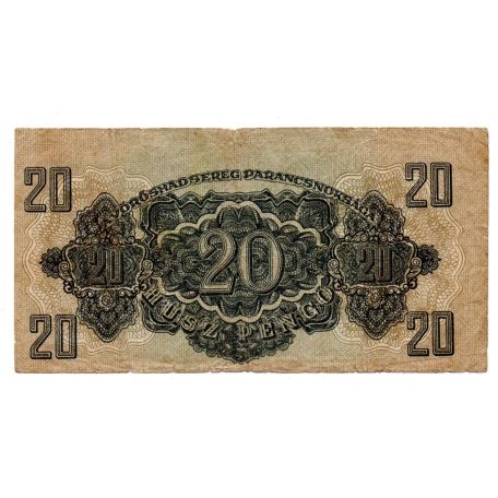 Vöröshadsereg 20 Pengő 1944 átlagostól jóval nagyobb méret
