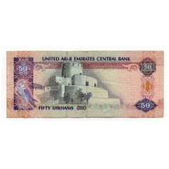 Egyesült Arab Emirátusok 50 Dirham Bankjegy 2004 P29a