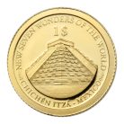 Salamon-szigetek 1 Dollár 2013 PP Chichén Itzá arany érem