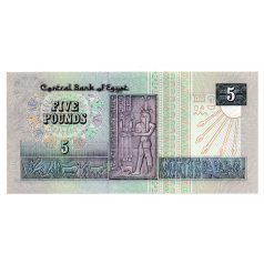 Egyiptom 5 Font Bankjegy 1989-2001 P59b