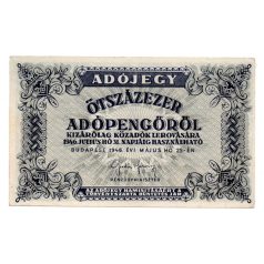 500000 Adópengő 1946 P52A aUNC