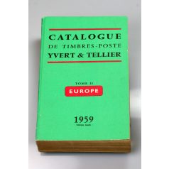   Yvert & Tellier: Catalogue De Timbres-Poste bélyegkatalógus 1959