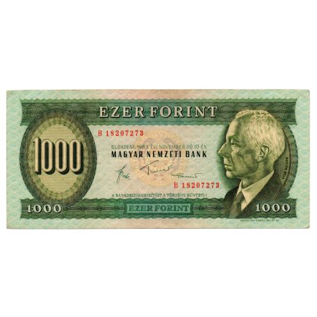 1000 Forint Bankjegy 1983 November B sorozat F
