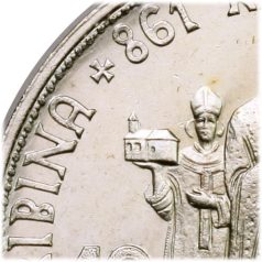 Szlovákia 10 Korona 1944 kereszt nélkül 7g Ag500 aUNC-UNC