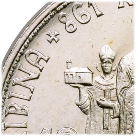 Szlovákia 10 Korona 1944 kereszt nélkül 7g Ag500 aUNC-UNC