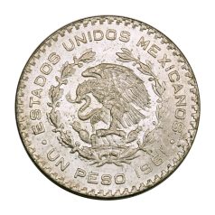Mexikó 1 Peso 1961 gEF 15,92g Ag100