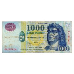 1000 Forint Bankjegy Millennium 2000 DA F