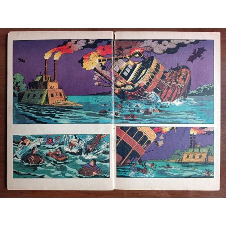 Mozaik 1971-2 A Louisiana Akció 4 oldalon szöveghiánnyal