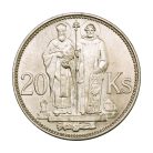 Szlovákia 20 Korona 1941 Dupla kereszt a templomon, RITKA