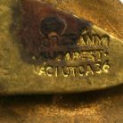 Országos Magyar Gazdasági Egyesület Bíráló gomblyuk jelvény 1910