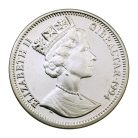 Gibraltár 14 ECU 1994 PP Csatorna-alagút 10g Ag925