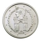 Gibraltár 14 ECU 1995 PP 10g Ag925