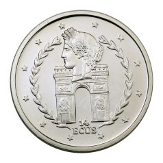 Gibraltár 14 ECU 1995 PP 10g Ag925