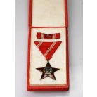 Magyar Népköztársasági Érdemérem Bronz fokozat 1949 dobozában