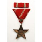 Magyar Népköztársasági Érdemérem Bronz fokozat 1949 dobozában