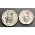 Zrínyi Miklós 25 és 50 Forint 1966 PP technológiai hibás 50-es